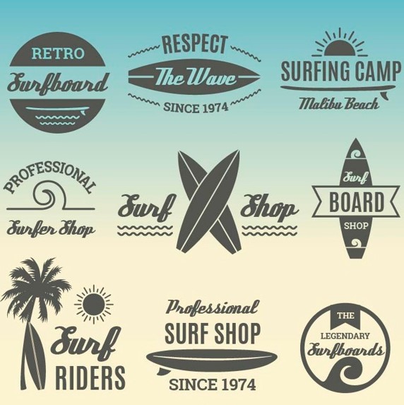 Flat Surf Label Templates