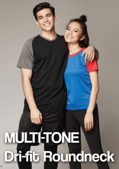 Multi Tone Dri fit T Shirts min