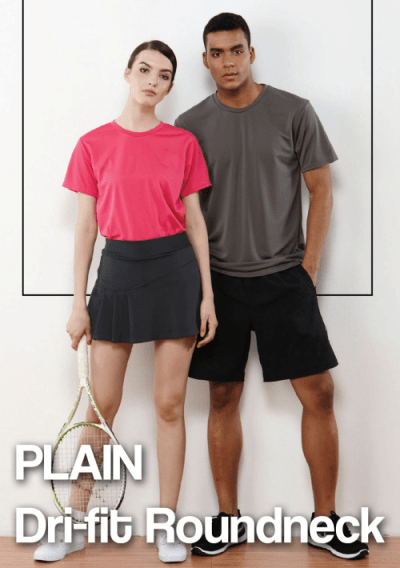 Plain Dri fit Roundneck T Shirt min