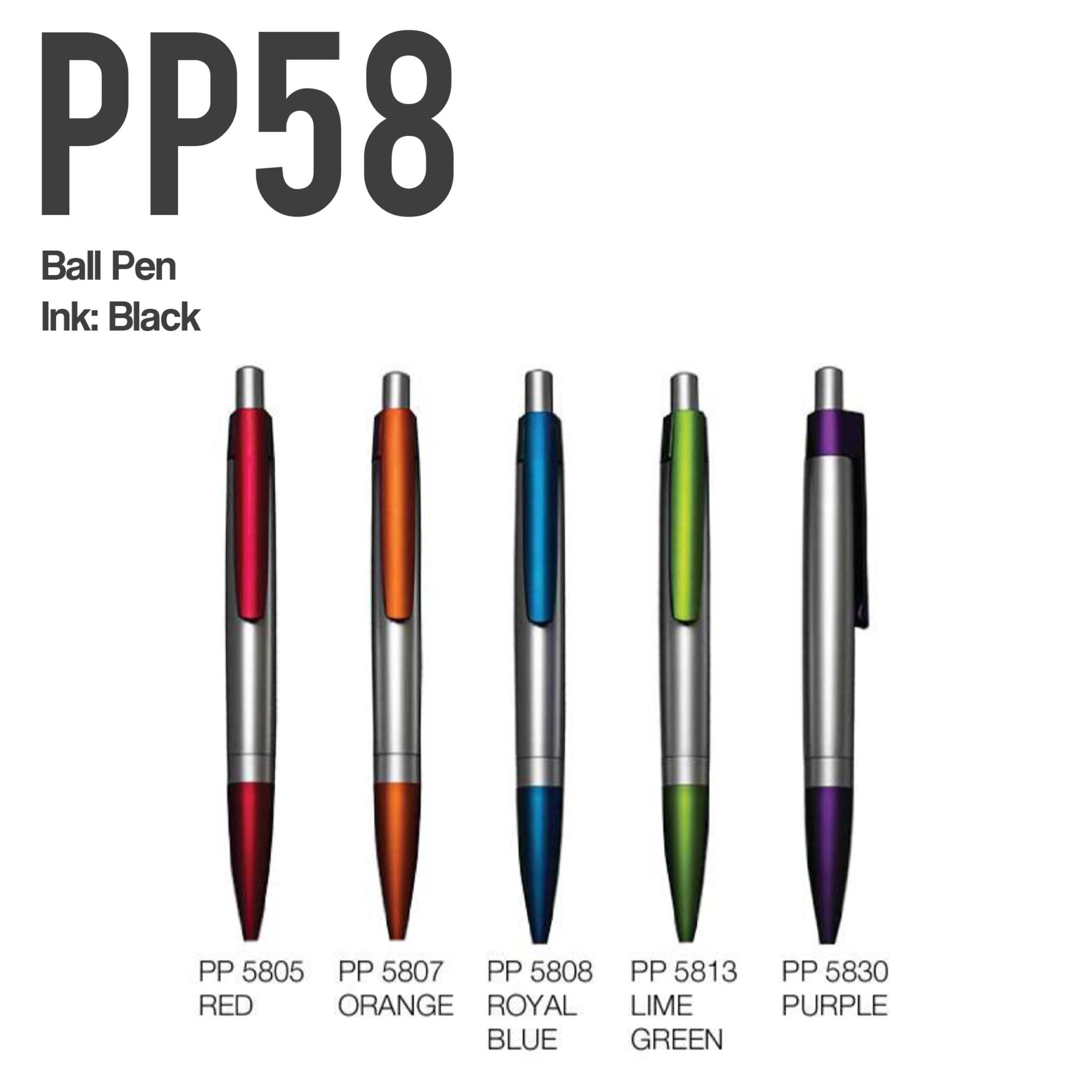PP58 Plastic pen scaled