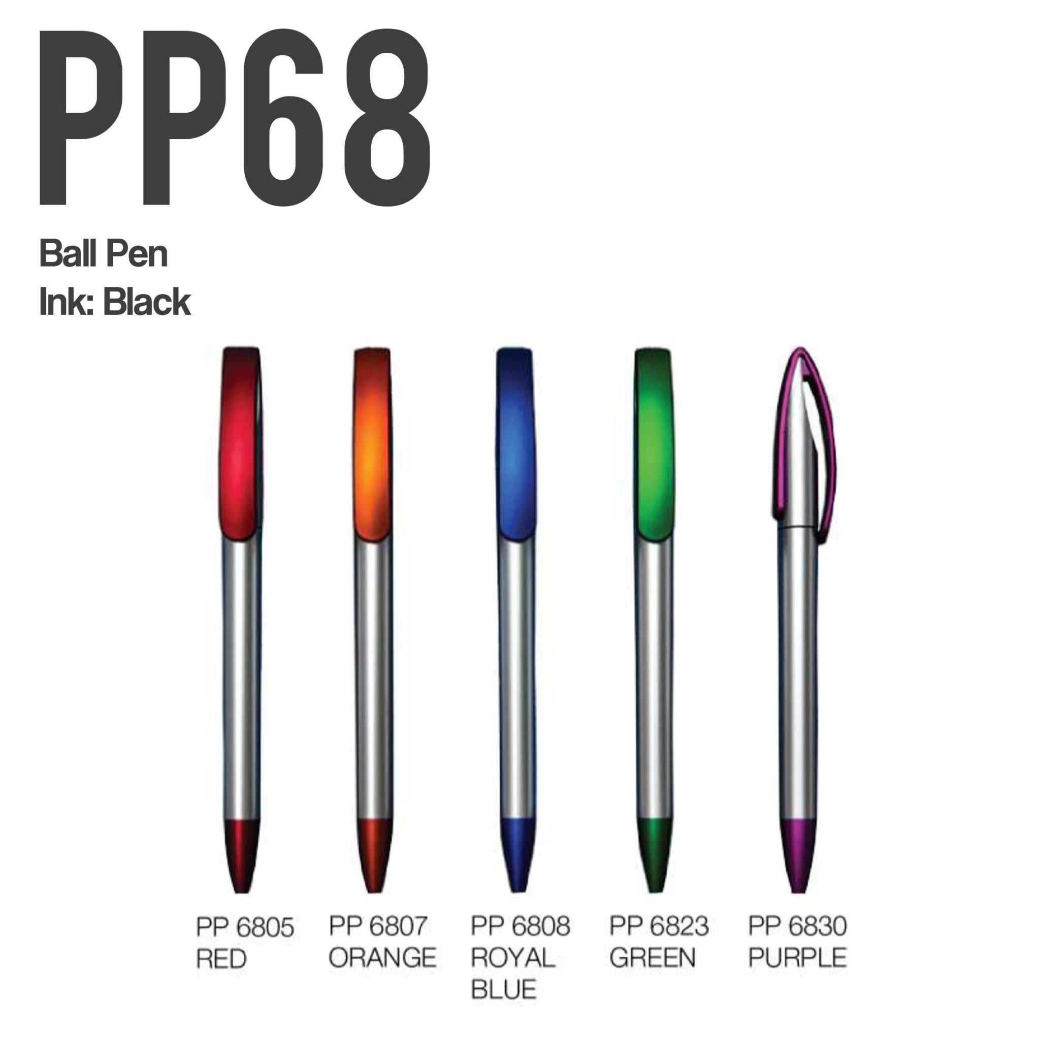 Pp68 plastic pen scaled