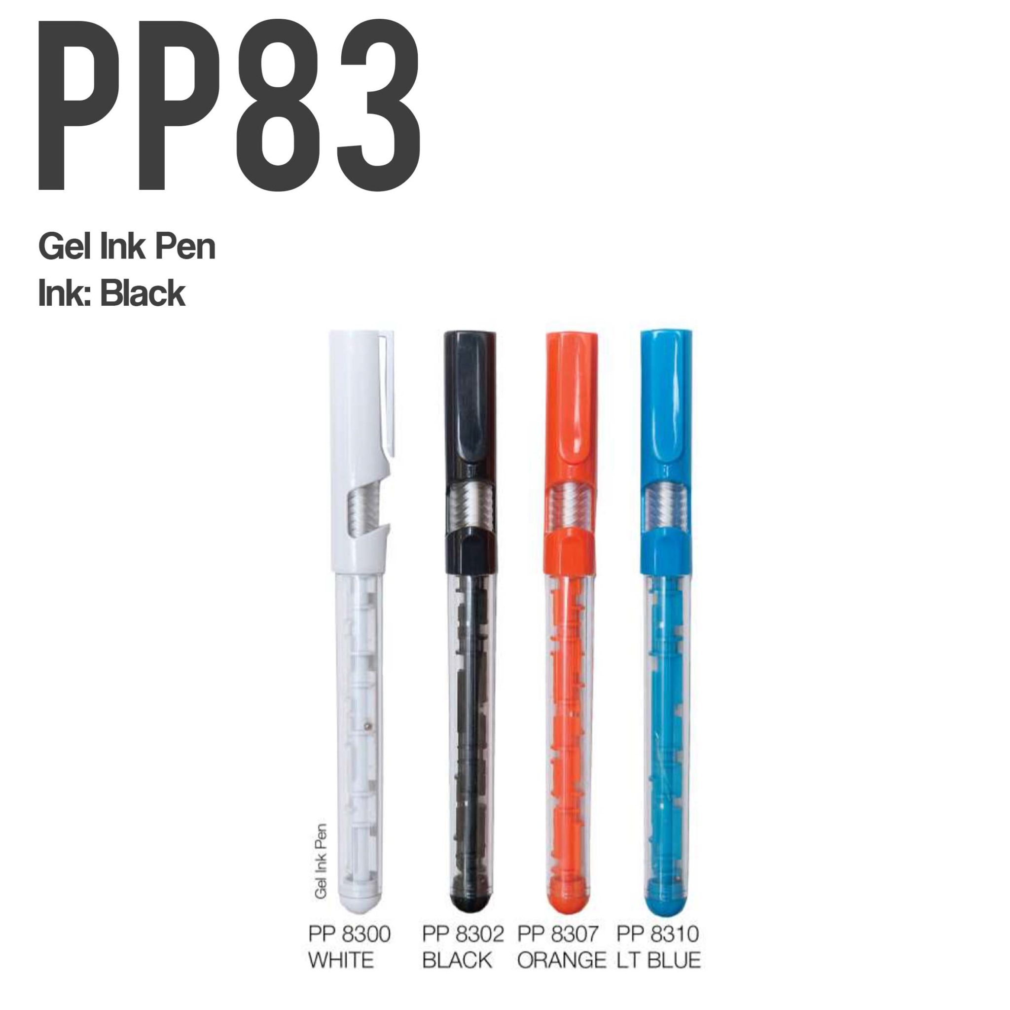 PP83 gel ink plastic pen scaled