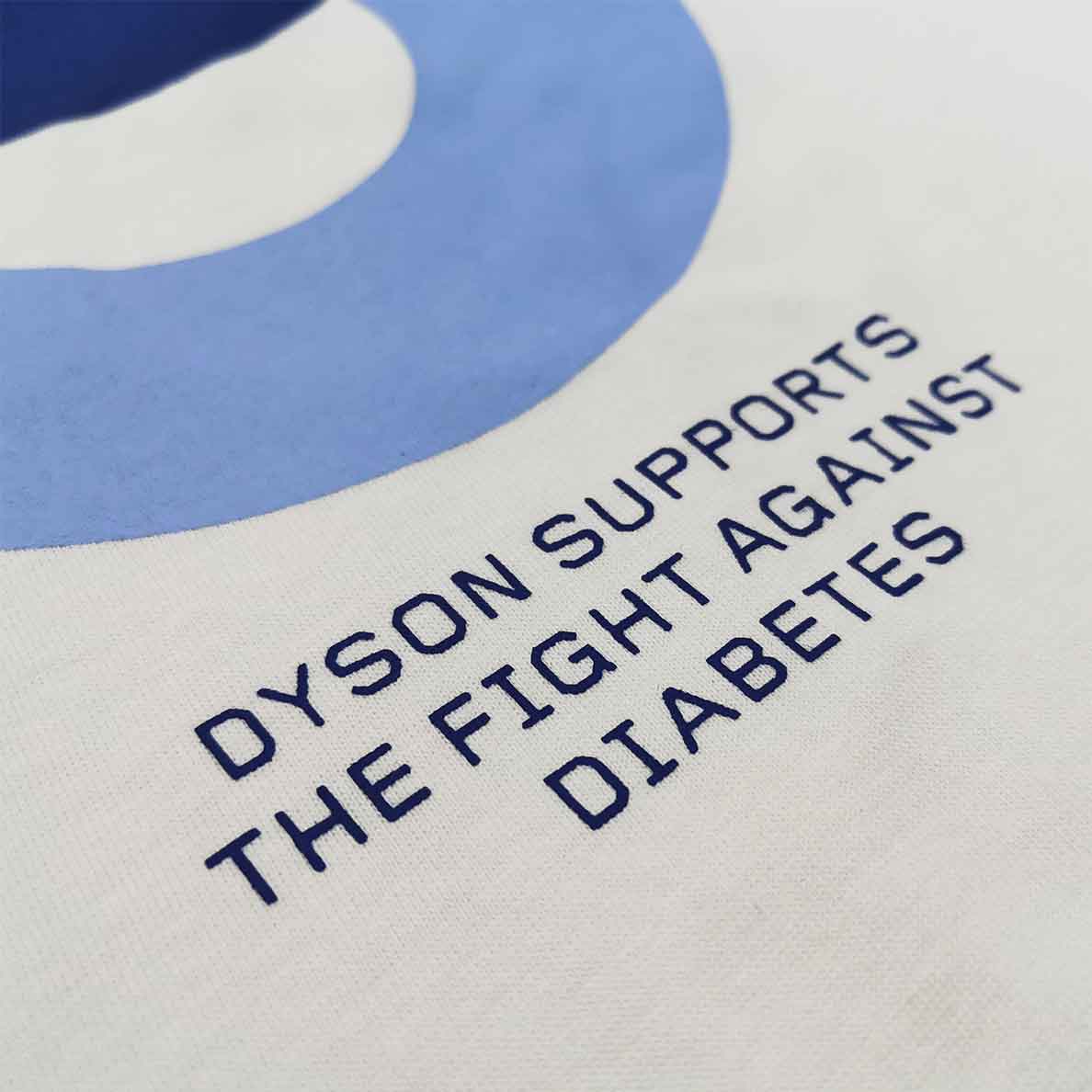 DYSON silkscreen printing t-shirt