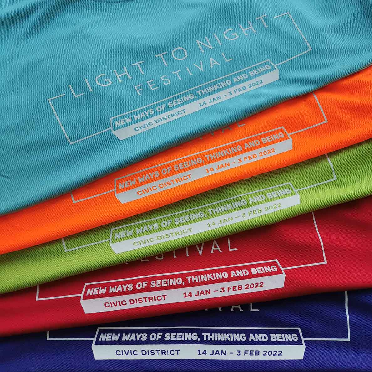 silkscreen t shirt printing light to night 2022