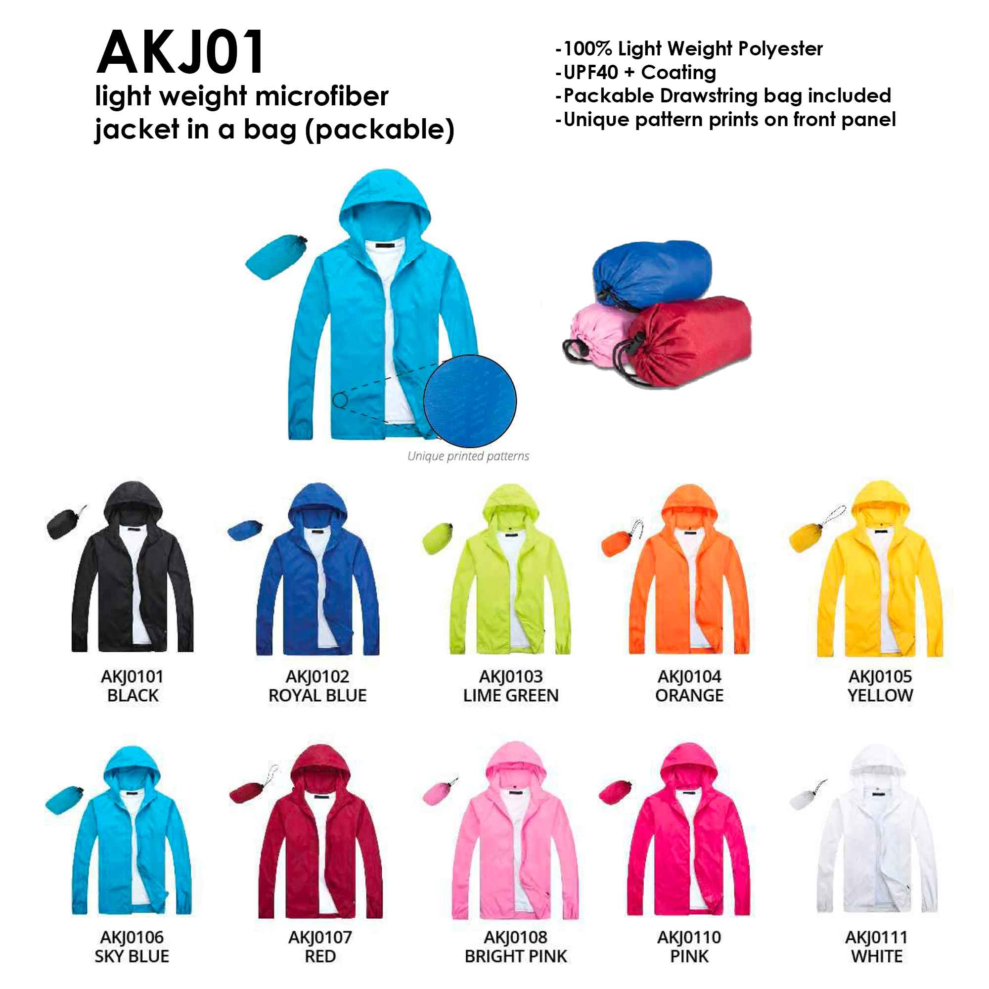 AKJ01 lightweight jacket