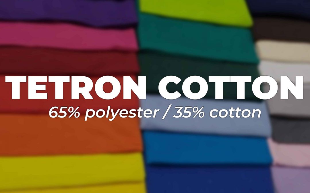 Tetron cotton fabric for tshirts