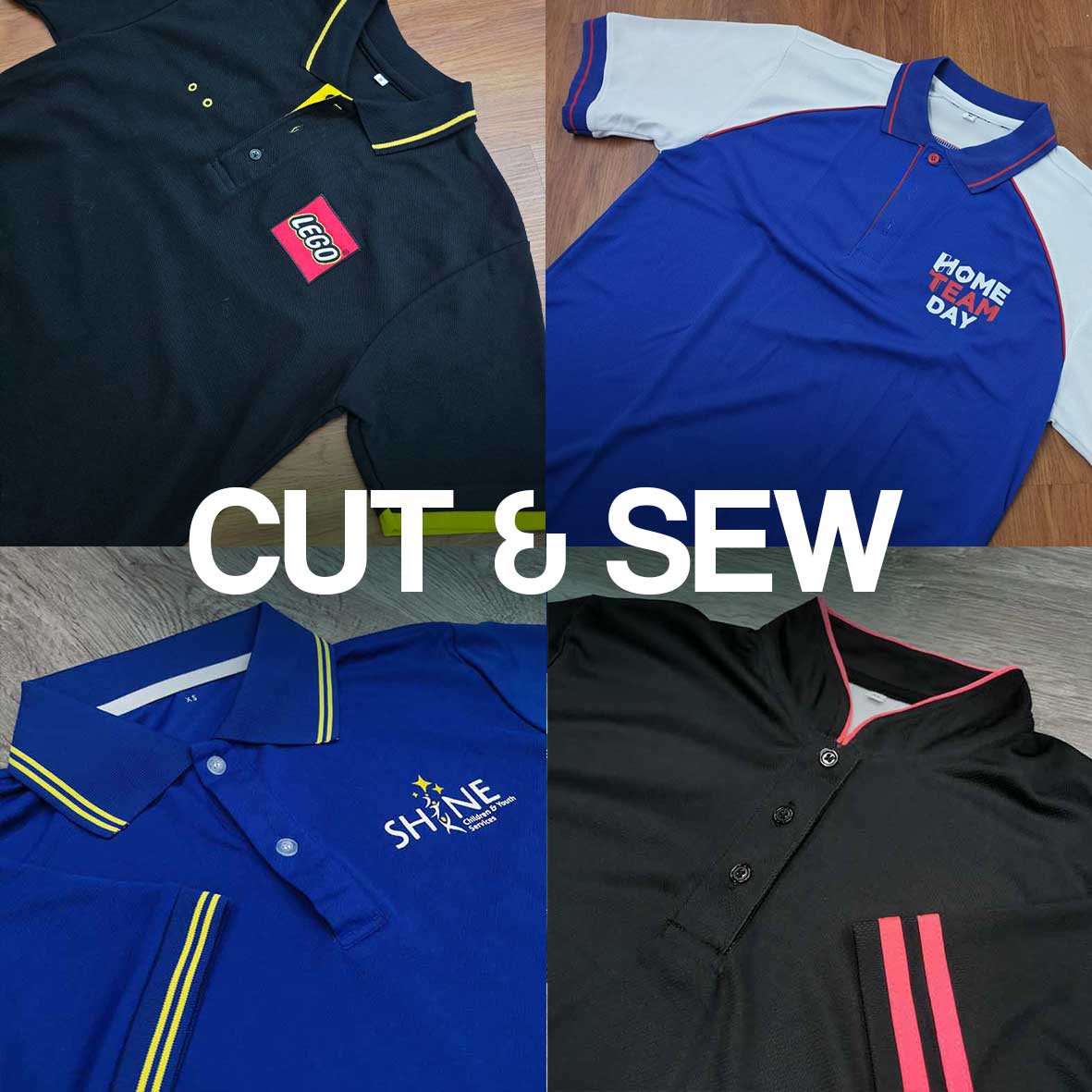 CUT & SEW UNIFORM TSHIRT