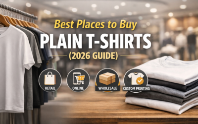 Best Places to Buy Plain T-Shirts in Singapore (2026 Guide)