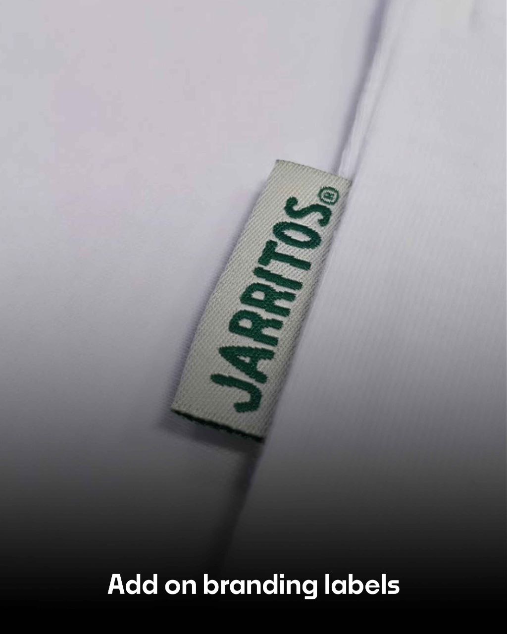 JARRITOS woven label